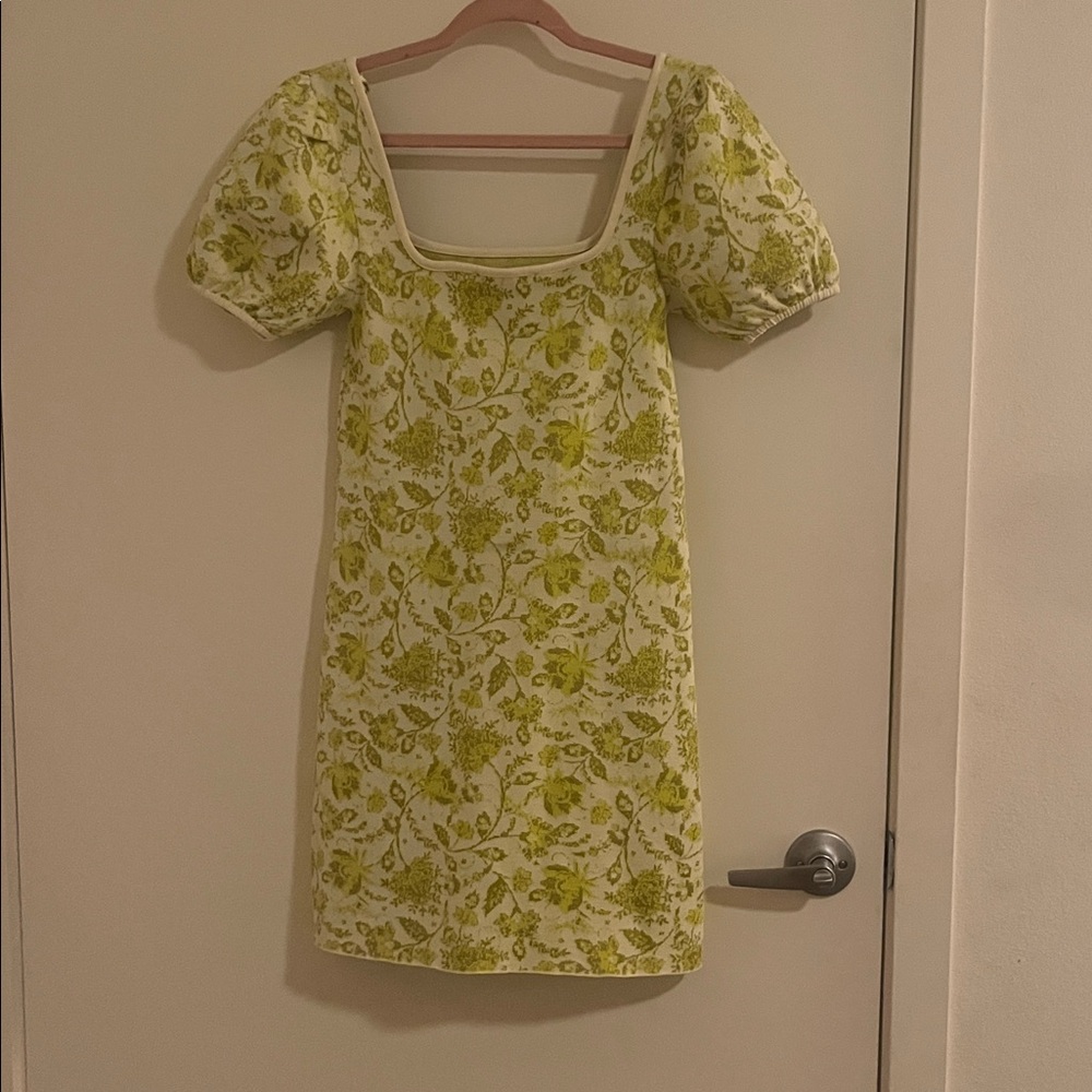 Floral Puff Sleeve Dress